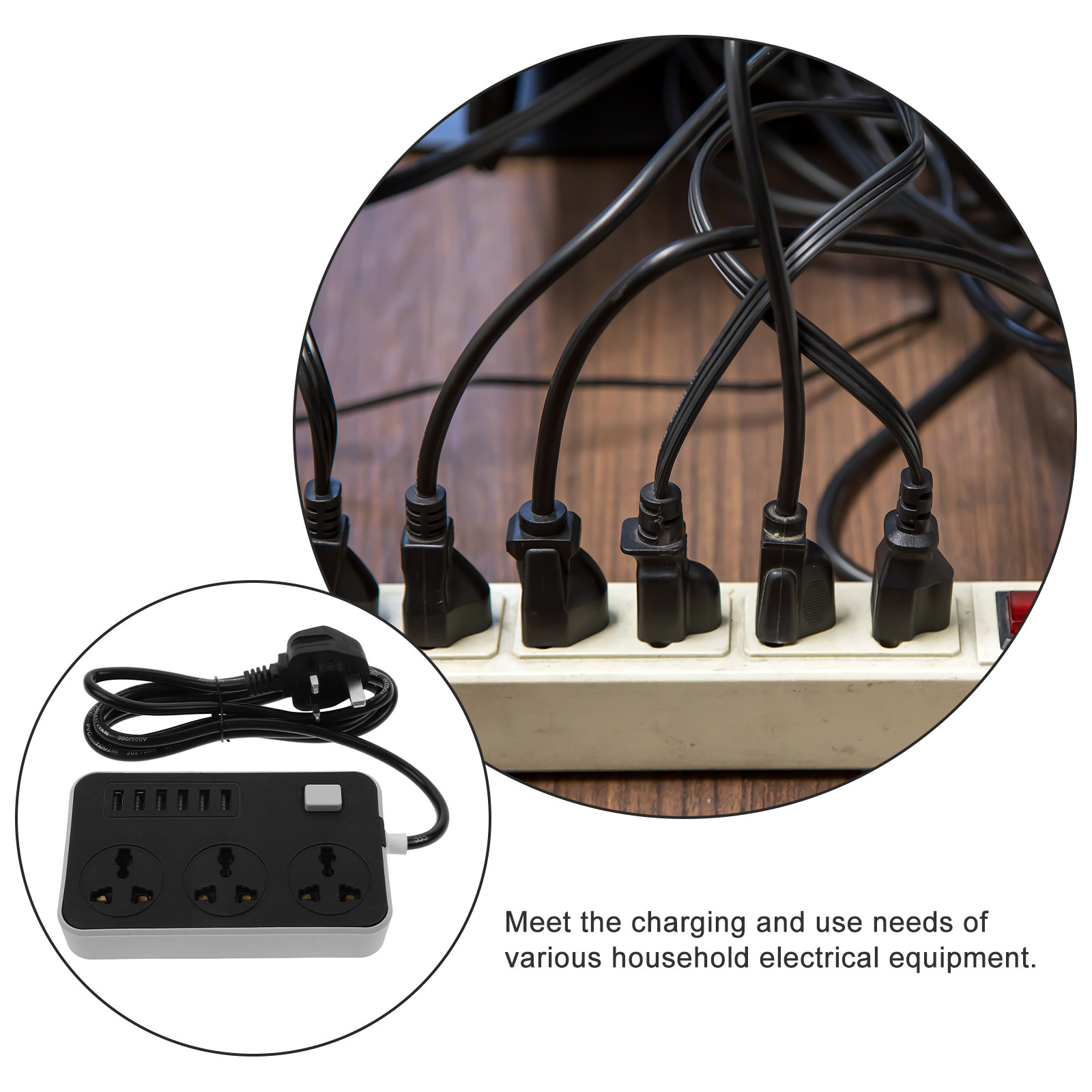 Travel Power Strip USB Port Ve - огляд і ціна Outdoor Use Power Strip